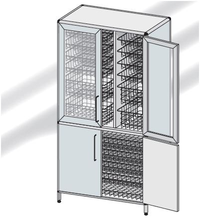 Szafy medyczne TRIBO typ S 925