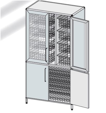 Szafy medyczne TRIBO typ S 926