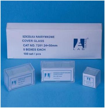 Szkiełka nakrywkowe Labglass kwadratowe / prostokątne