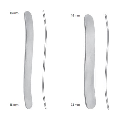 Szpatułki laryngologiczne AS Medizintechnik Mayo / Buchwald / Brunings / Frenzel
