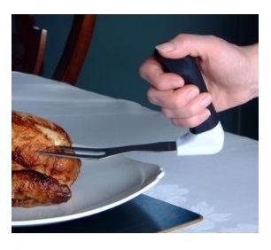 Sztućce dla pacjentów i osób niepełnosprawnych PDS CARE Widelec z ergonomicznym uchwytem