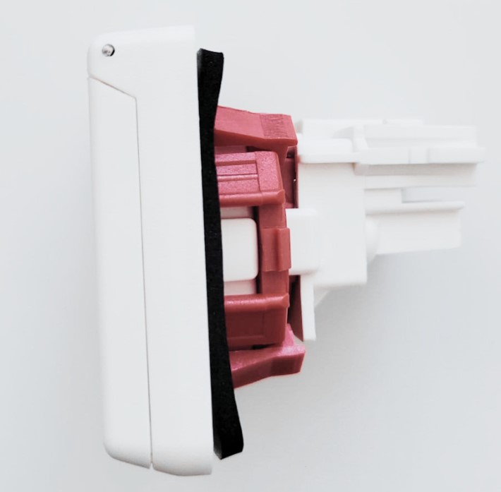 Tablice i punkty poboru gazów medycznych (kasetony) używane B/D Elektryczne z klapką