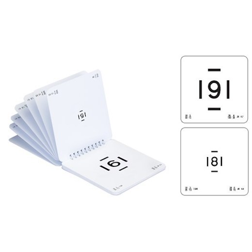 Tablice okulistyczne do badania ostrości wzroku Good-lite Cyfry LEA Crowding 52237