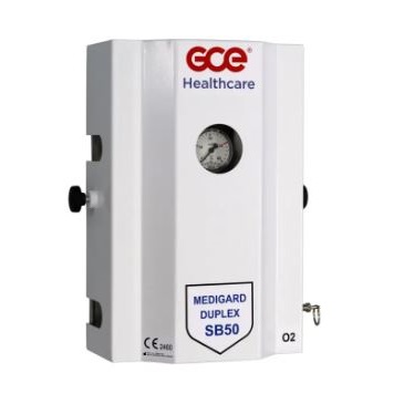 Tablice redukcyjne do gazów medycznych GCE DUPLEX SB50