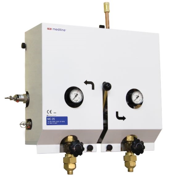 Tablice redukcyjne do gazów medycznych GCE MC25