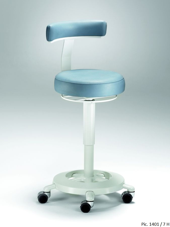 Taborety medyczne i laboratoryjne jorg&sohn Coburg Dentalift 1401