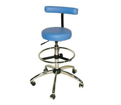 Taborety medyczne i laboratoryjne Juventas CROMO LUX