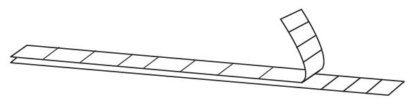 Taśmy przylepne i na rzepy BARRIER/MOLNLYCKE Taśma przylepna typu RZEP 708131