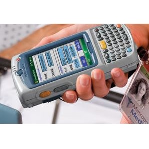 Terminale systemów informatycznych szpitala Motorola MC55 / MC75