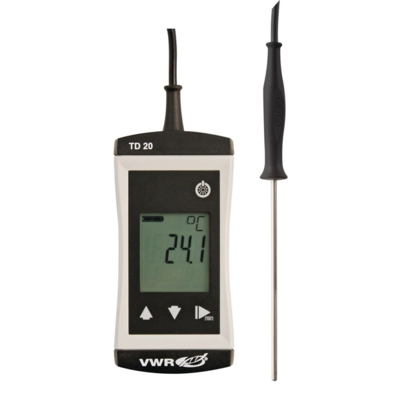 Termometry elektroniczne laboratoryjne VWR TD20 / TD21 / TD22