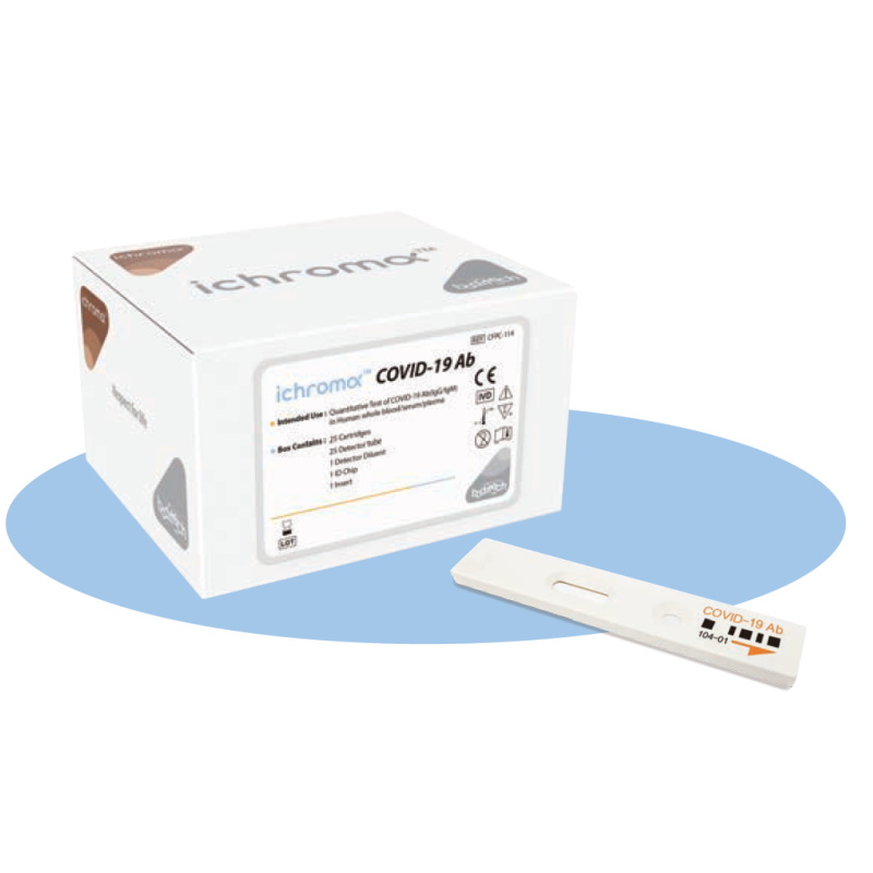 Testy do wykrywania obecności koronawirusa SARS-CoV-2 (COVID-19) Boditech ichromax COVID-19 Ab