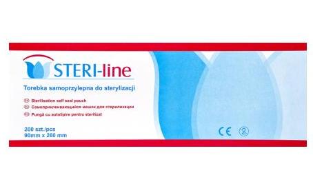 Torebki papierowo – foliowe samoklejące STERI-line Torebki do sterylizacji parowej