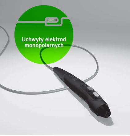 Uchwyty elektrochirurgiczne do diatermii Erbe Elektromedizin GmbH. Eco Premium