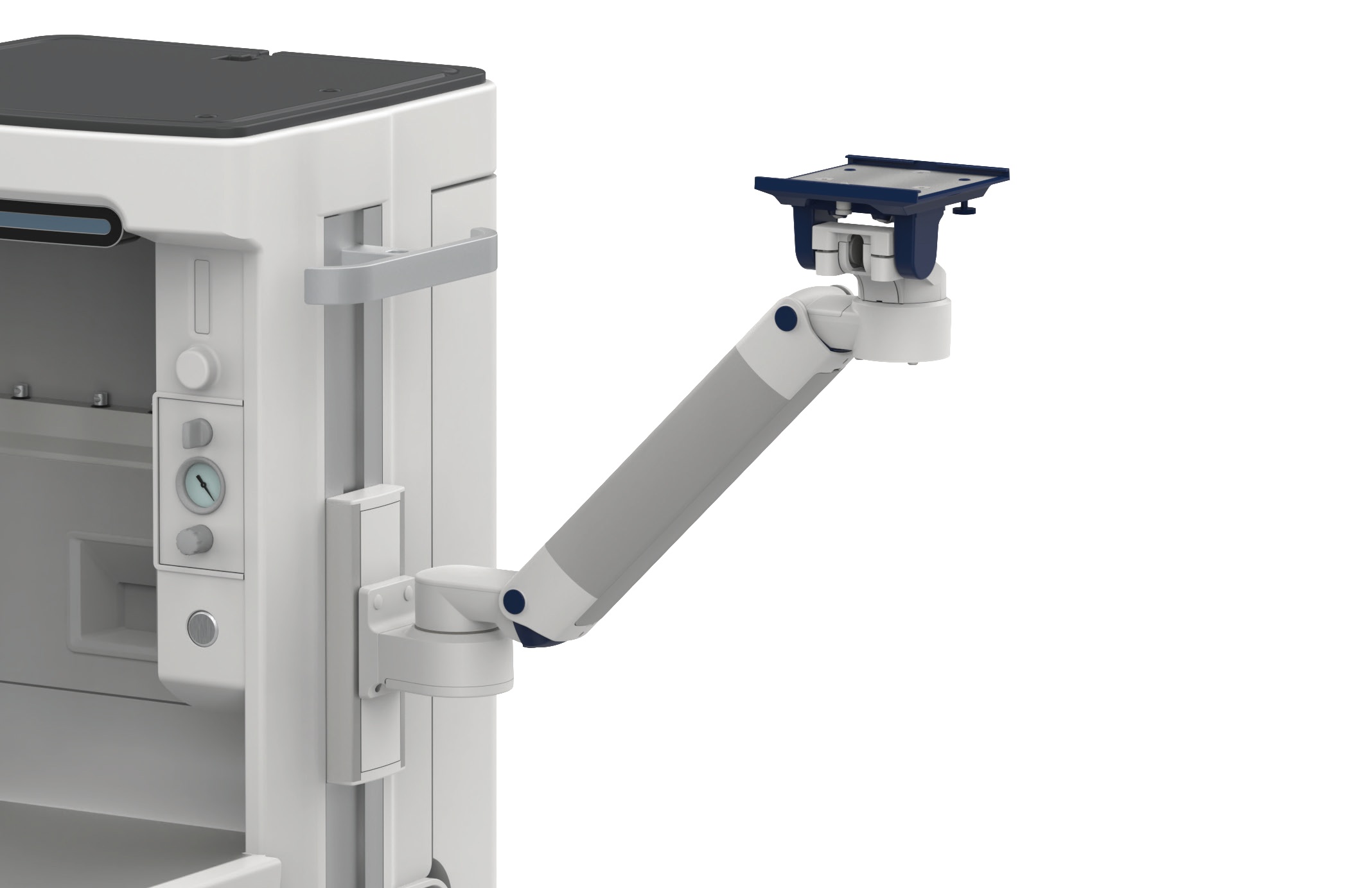 Uchwyty i statywy do kardiomonitorów oraz monitorów medycznych CIMmed CIM-med x13 - Mocowania do aparatów do znieczulenia GE Carestati