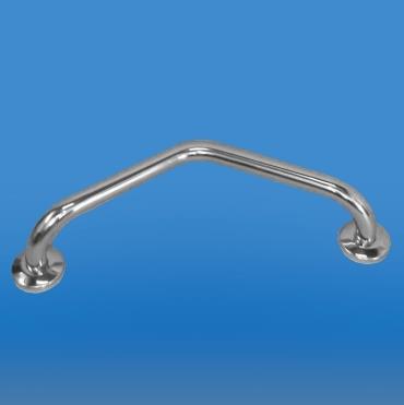 Uchwyty łazienkowe kątowe dla niepełnosprawnych Corrado UKS fi 32 INOX