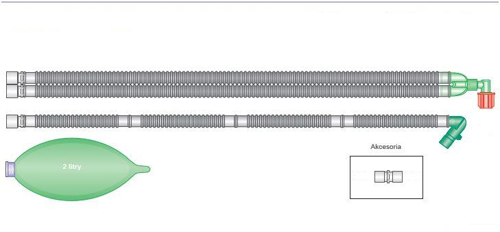 Układy oddechowe do aparatów do znieczulenia INTERSURGICAL Układy oddechowe Flextube do Aisys, Avance i Aespire
