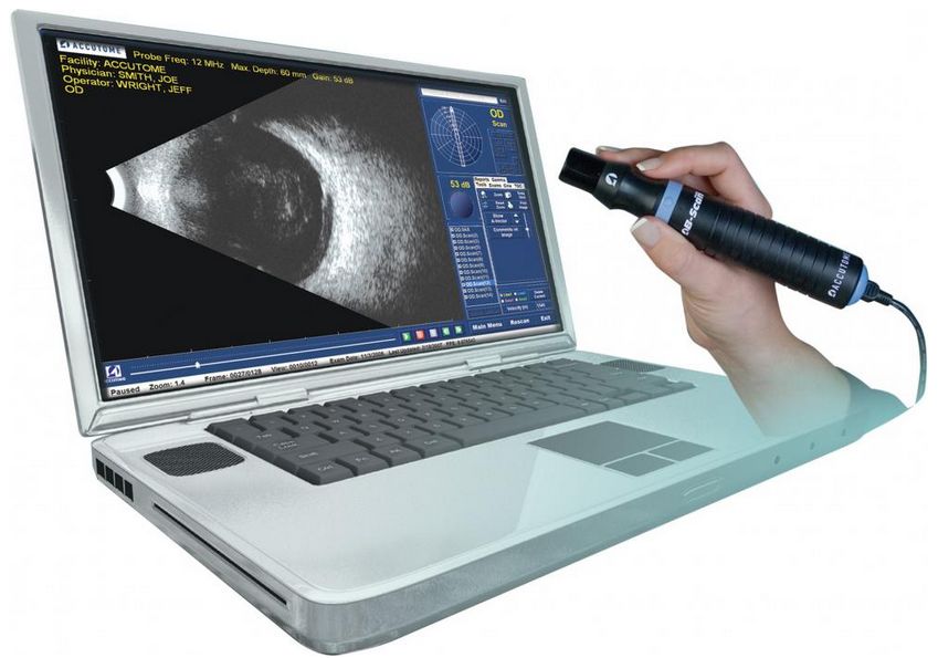 Ultrasonografy okulistyczne ACCUTOME B-Scan Plus