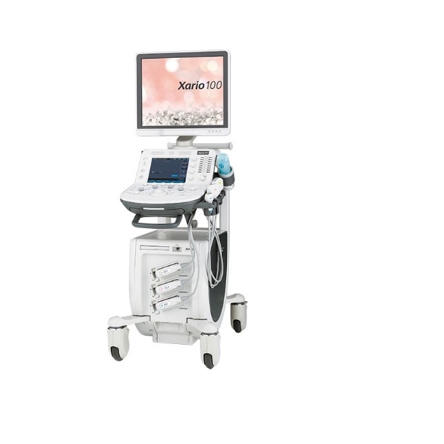 Ultrasonografy wielonarządowe używane b/d Toshiba Xario 100 - medsystems rekondycjonowany