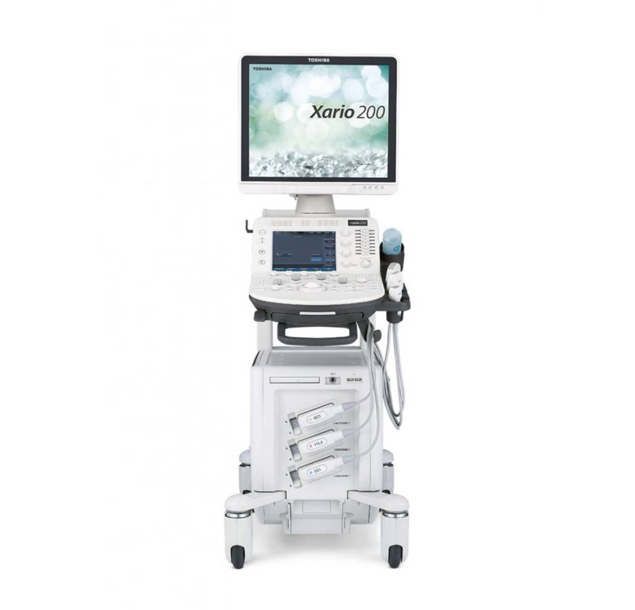 Ultrasonografy wielonarządowe używane b/d Toshiba Xario 200 - medsystems rekondycjonowany