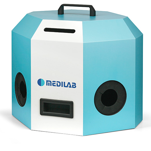 Urządzenia do kontroli skuteczności dezynfekcji rąk Medilab Medibox