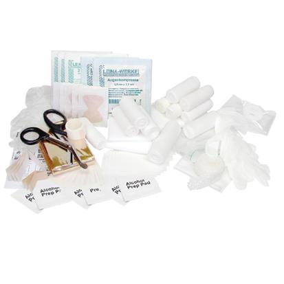 Wyposażenie apteczki WG DIN 13157 PLUS