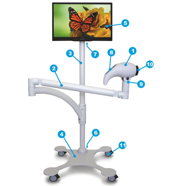 Wideokolposkopy (videokolposkopy) Medi.com VC HD-1000