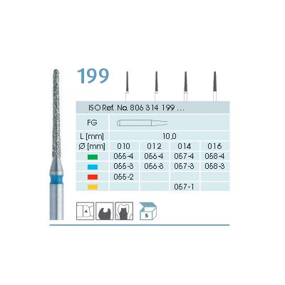 Wiertła stomatologiczne Olident Wiertła diamentowe 7