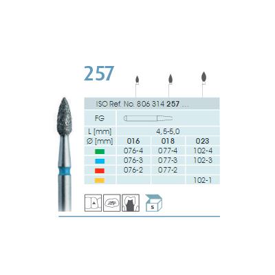 Wiertła stomatologiczne Olident Wiertła diamentowe 9