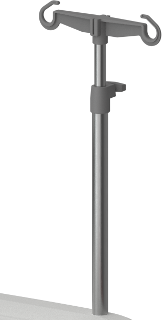 Wieszaki na płyny infuzyjne - stojaki do kroplówek Pegasus uchwyt