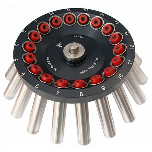 Wirniki do wirówek laboratoryjnych Ortoalresa RT106