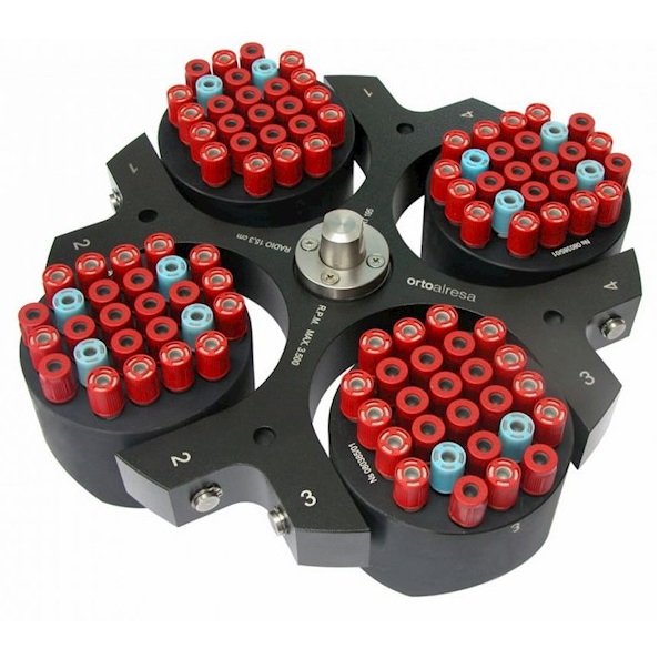 Wirniki do wirówek laboratoryjnych Ortoalresa RT195