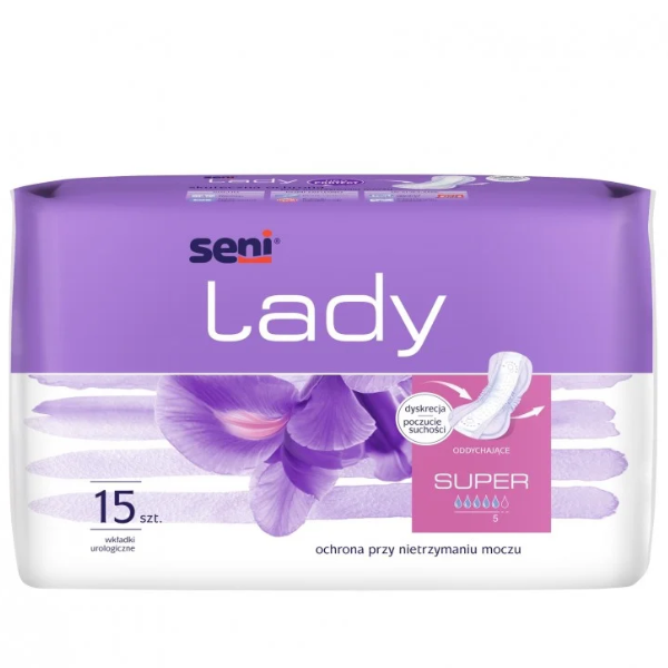 Wkładki higieniczne TZMO Seni Lady Super