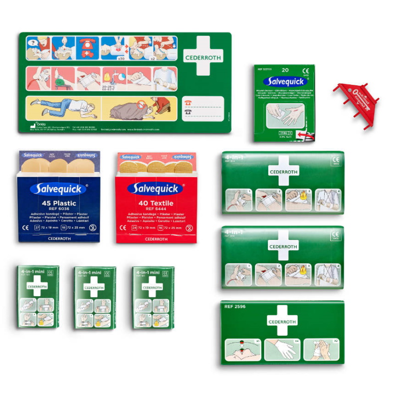 Wkłady apteczne Cederroth 492640