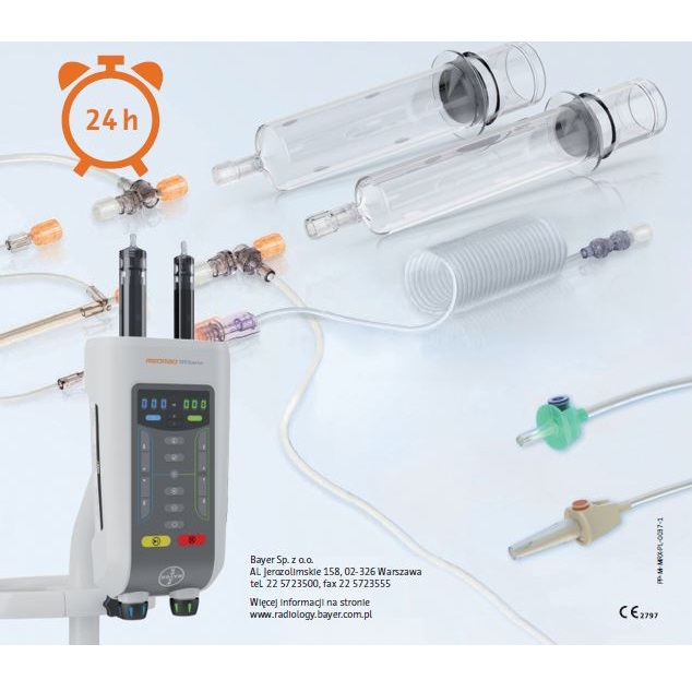 Wkłady do wstrzykiwaczy kontrastu (MR) Bayer MEDRAD MRXperion