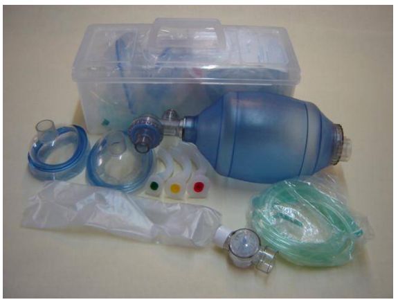 Worki samorozprężalne (resuscytatory) BESMED Aparat AMBU PCV SR - 022