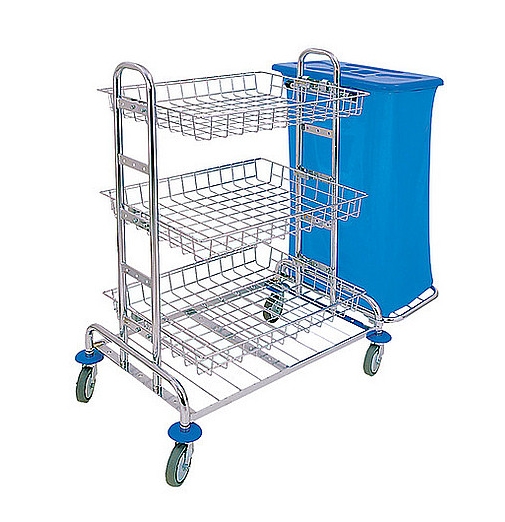 Wózki do bielizny brudnej i czystej Splast 03. K 120. CH ZS-0005