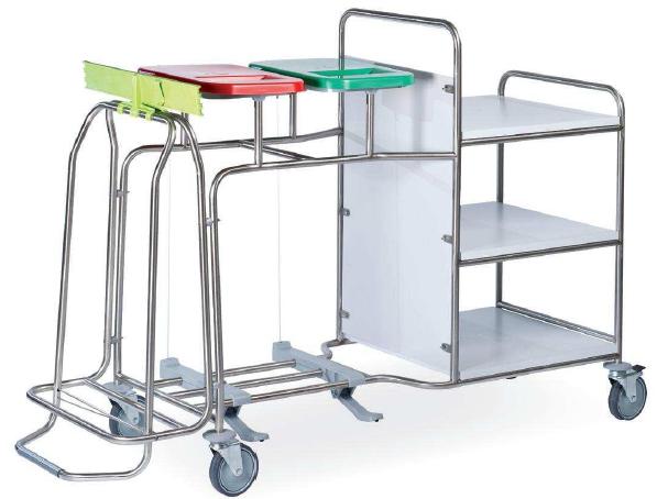 Wózki do bielizny brudnej i czystej FRANCEHOSPITAL CBPXPW