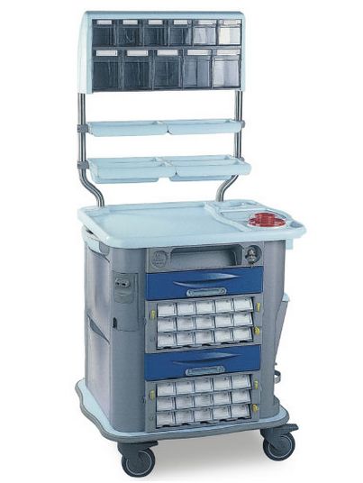 Wózki do dystrybucji leków GAMMA POLIURETANI Aurion MONDOSE 30D