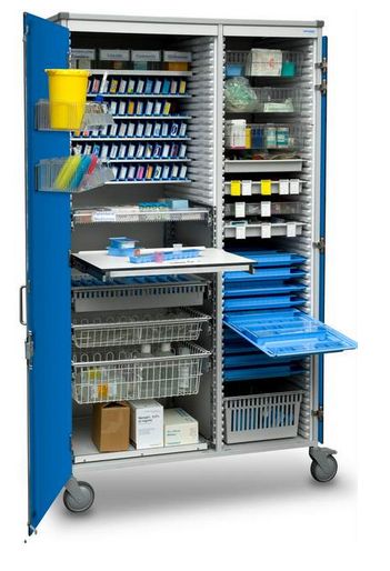 Wózki do dystrybucji leków Wiegand Flexi Line-B10.040 