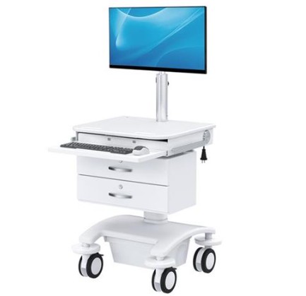 Wózki do komputerów medycznych, laptopów, tabletów Athena AMT200
