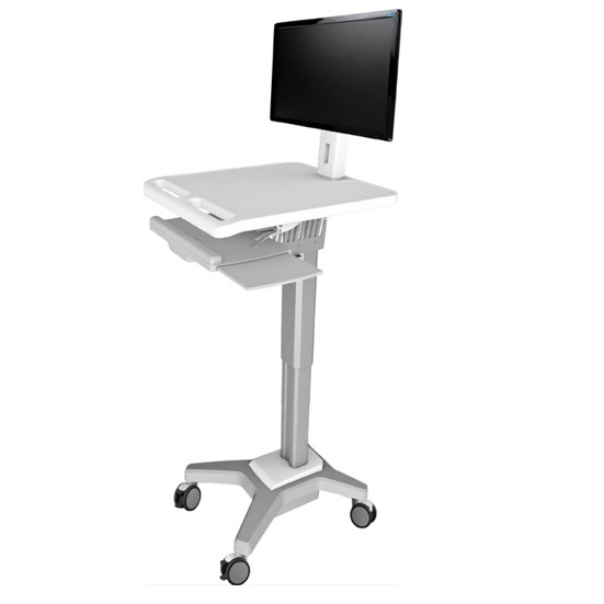 Wózki do komputerów medycznych, laptopów, tabletów Intelimedical S-COW