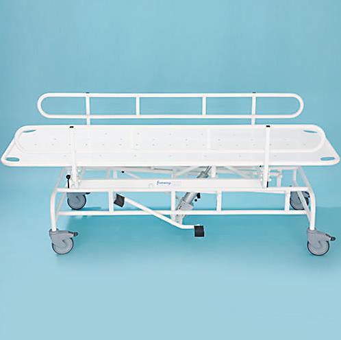 Wózki do mycia pacjentów w pozycji leżącej Prism Medical UK Płaskie nosze prysznicowe z regulacją