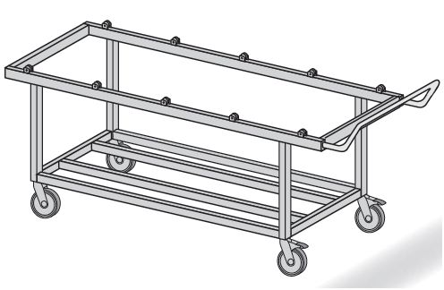 Wózki do przewożenia zwłok TRIBO SK 8602