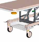 Wózki do transportu chorego w pozycji leżącej - akcesoria Merivaara 10000 0582