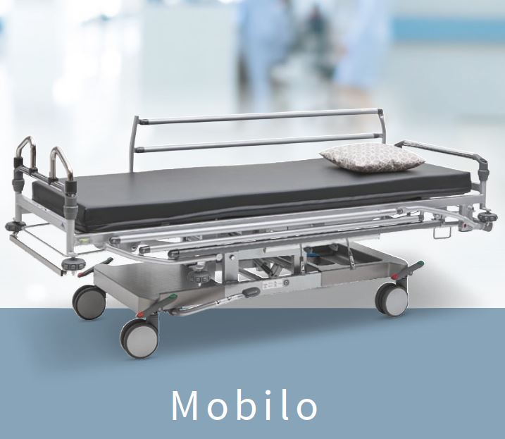 Wózki do transportu chorego w pozycji leżącej Stiegelmeyer Mobilo