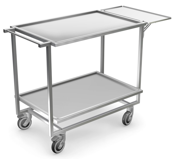 Wózki do transportu potraw TECH-MED Sp. z o.o. WPP-01 z półką