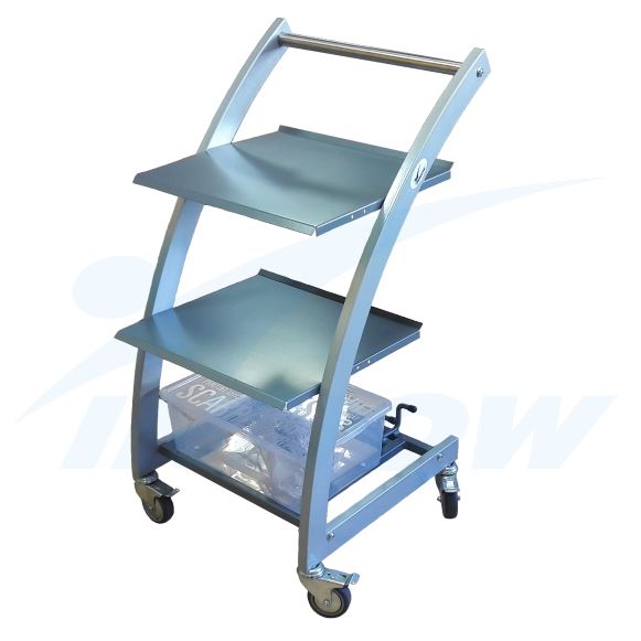 Wózki na aparaturę medyczną INNOW SA111 EVO INOX