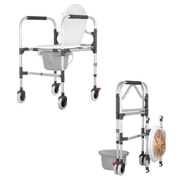 Wózki prysznicowo - sanitarne w pozycji siedzącej PDS CARE PLK033