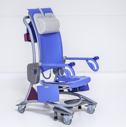 Wózki prysznicowo - sanitarne w pozycji siedzącej używane B/D Arjo Carino - Arestomed rekondycjonowany