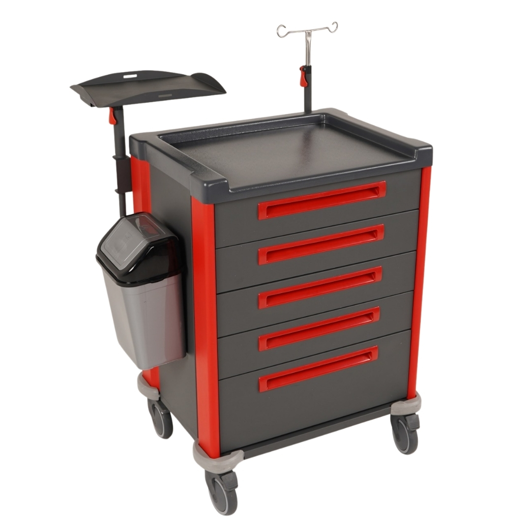 Wózki reanimacyjne i anestezjologiczne Polyform Poly 9002